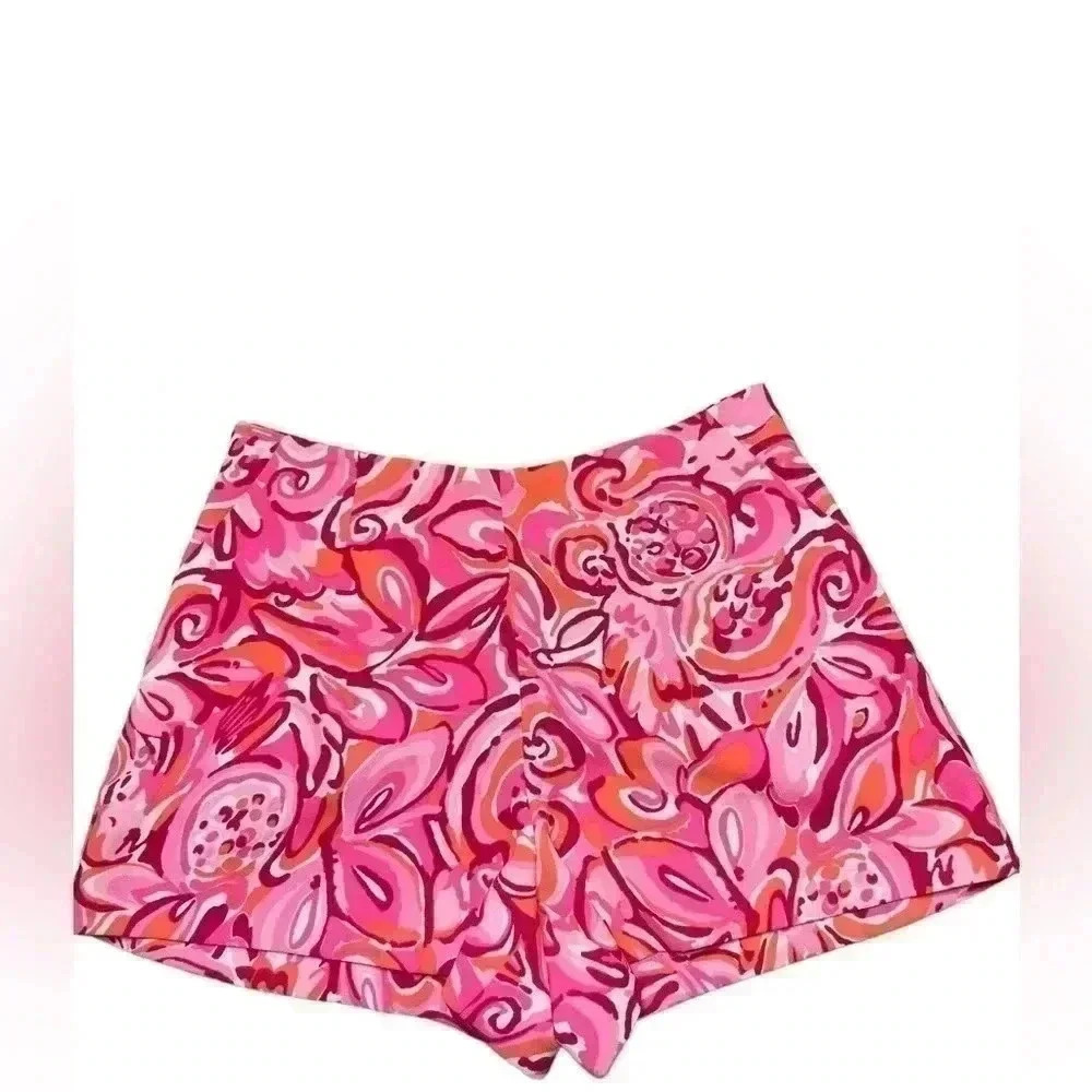 Lilly Pulitzer Mango Salsa Shorts Size 00